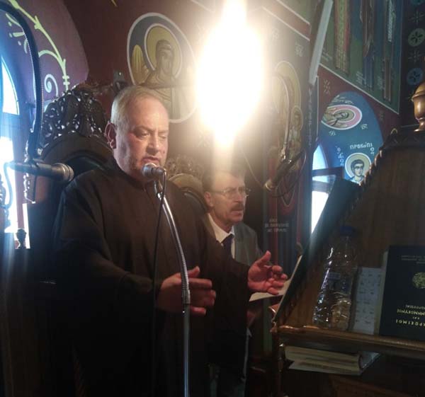 Ο Μητροπολίτης Χαλκίδος στην Αμφιθέα Διρφύων 13.9.2020